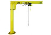 Кран консольный на колонне с ручным приводом поворота ККР3-0.125-4000/3000