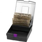 Набор спиральных свёрл 41 шт., диаметр 6-10 мм