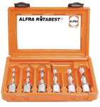 Набор спиральных сверл HSS 6 шт