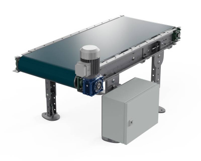 Ленточный универсальный транспортер ЛТ2, Д1200 х Ш500 х В(650...850), мм