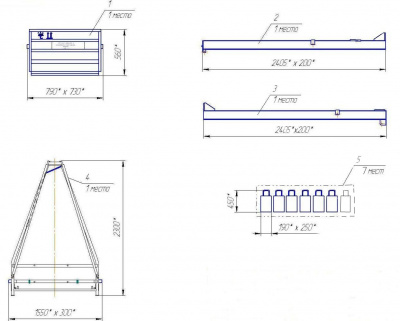 Схема упаковки