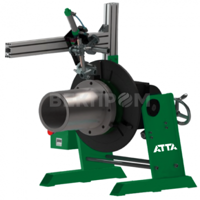 Держатель горелки с пневмоцилиндром и механизмом настройки