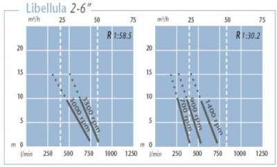 Динамические хар-ки Caffini LIBELLULA 2-6