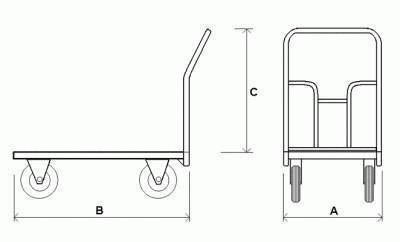 Схема тележки
