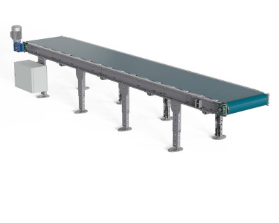 Ленточный универсальный транспортер ЛТ2, Д4600 х Ш500 х В(650...850), мм