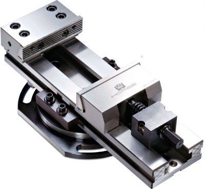 Тиски прецизионные быстрозажимные поворотные HG-150SC