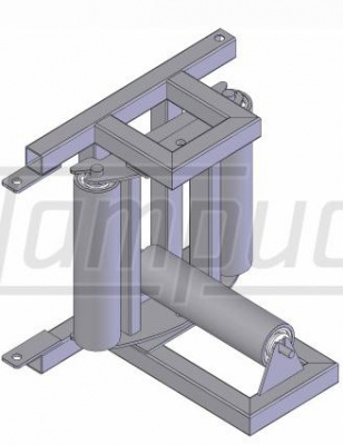 Угловой кабельный ролик усиленный РПК 3УМП-У