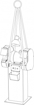 Станок точильно-шлифовальный ТШ-2.10