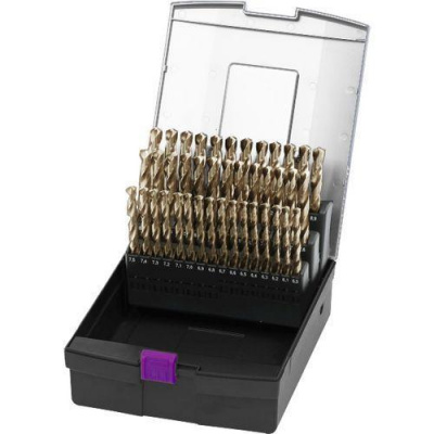 Набор спиральных свёрл 41 шт., диаметр 6-10 мм