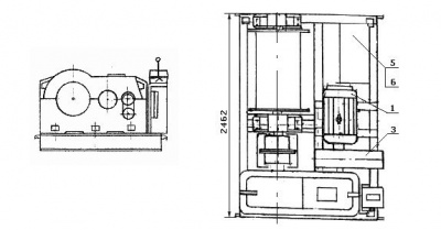 Схема лебедки ЛМ-8А