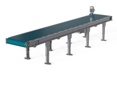Ленточный универсальный транспортер ЛТ2, Д3400 х Ш500 х В(650...850), мм