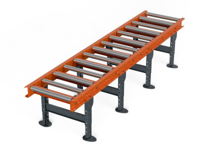 Рольганг универсальный РТ2 (15 роликов), Д2900 х Ш500 х В(650...850), мм