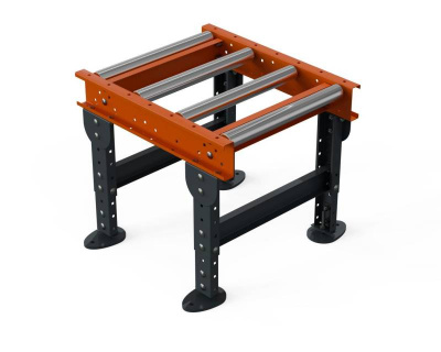 Рольганг универсальный РТ2 ( 5 роликов), Д900 х Ш500 х В(650...850), мм