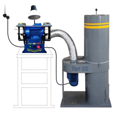 Станок точильно-шлифовальный ТШ-1ДБ